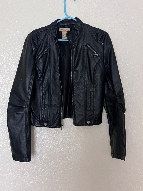 Paris Blues Jackets & Blazers - Paris Blues Faux Leather Jacket